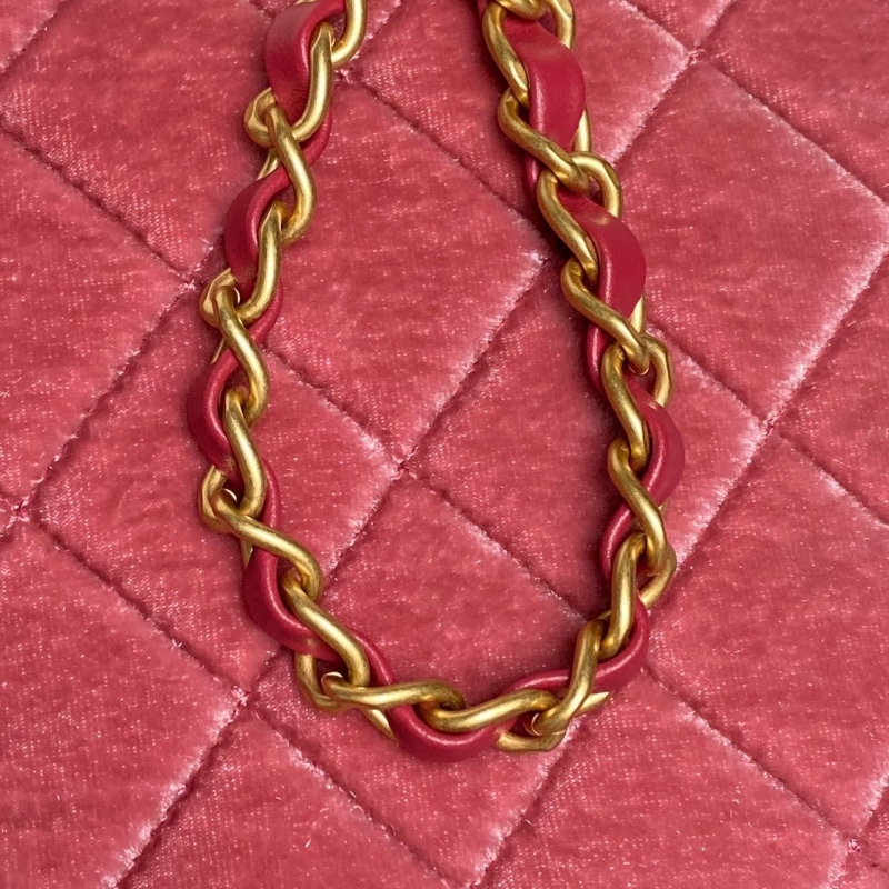 Ch**el top handle bags